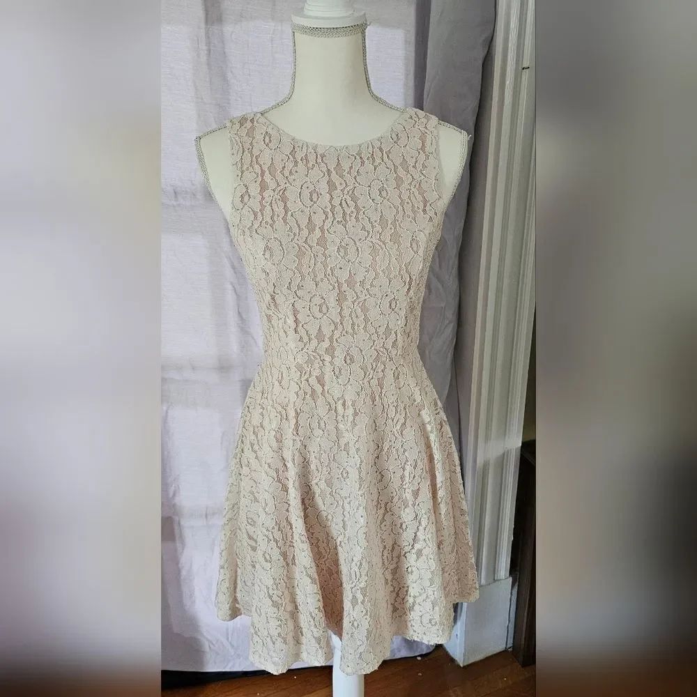 Speechless Pink Halter A-Line Mini Dress